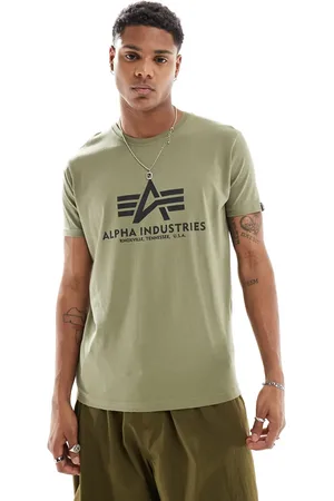 Alpha Industries Chest logo t-shirt in green