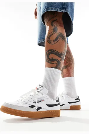 Reebok Club C Revenge Vintage sneakers in and black with gum sole