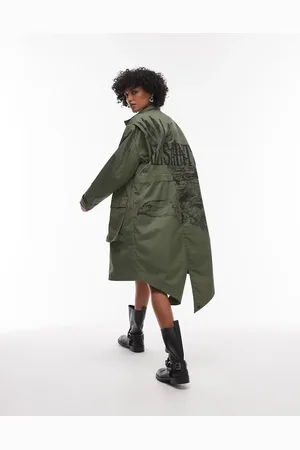 AllSaints Milla bird parka in