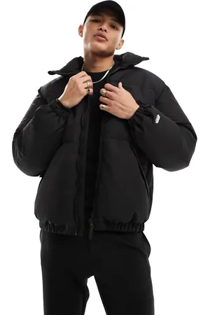 Pull&Bear Oversized puffer jacket in