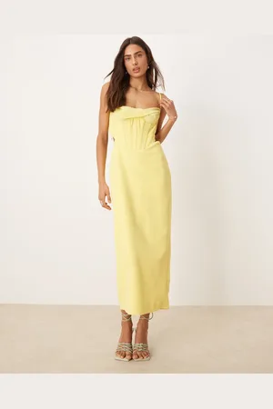 Bardot Martini midi dress in -Yellow