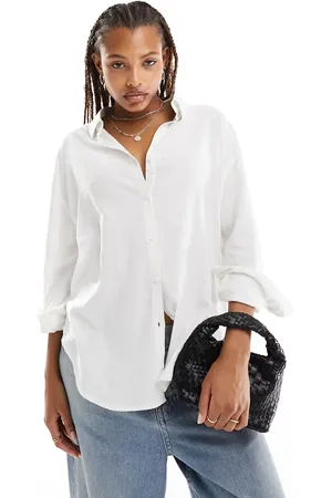 Cotton On Cotton On relaxed oversized shirt in linen