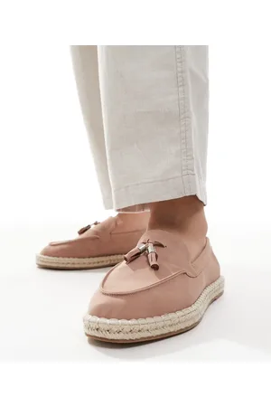 ASOS Tassel loafer espadrilles in pink