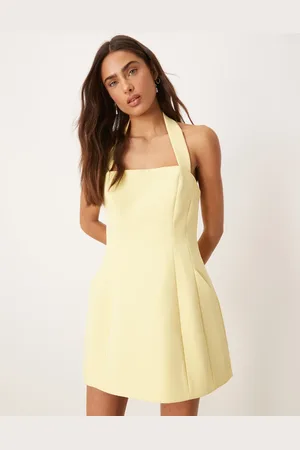 Bardot Nevelle halter dress in