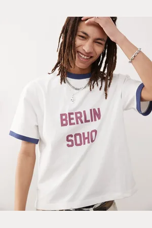 Prohibited Soho contrast t-shirt in