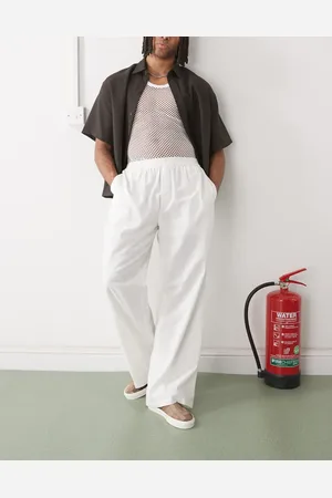 COLLUSION Relaxed linen pants in