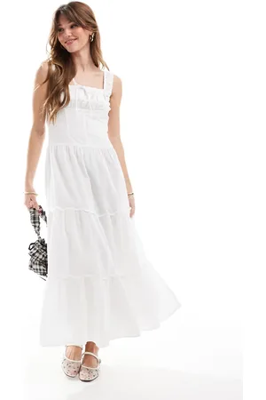Cotton On Cotton On Aria corset detail maxi dress in
