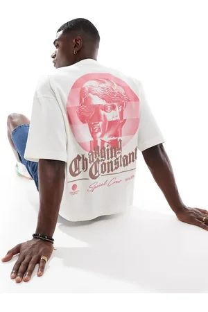 Pull&Bear Back graphic t-shirt in
