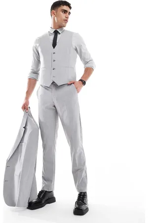 ASOS Slim suit pants in grey