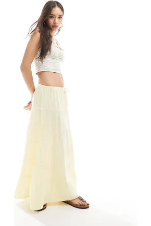 Cotton On Cotton On tiered maxi skirt in -Multi