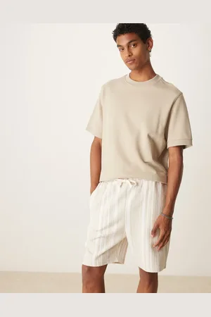 ASOS Slim 17cm shorts in -Neutral
