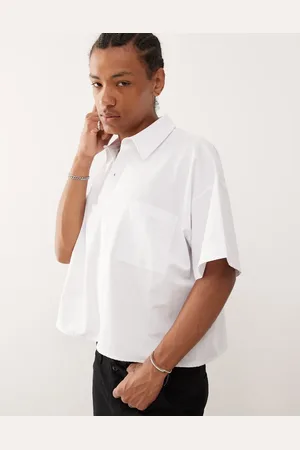 Reclaimed Boxy poplin shirt in