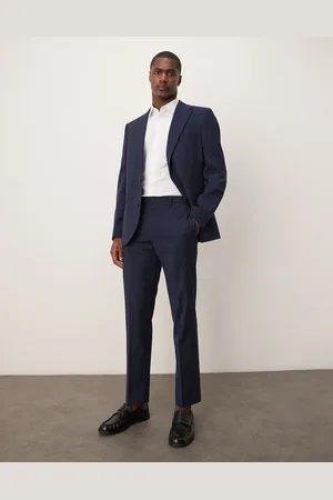 ASOS Wedding slim suit pants in pinstripe