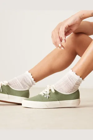 Vans Authentic linen sneakers in