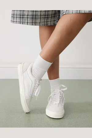 Vans Old Skool monochrome checkerboard sneakers in
