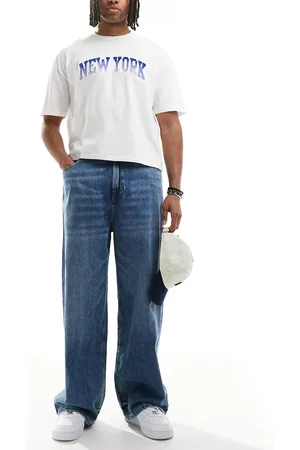 Pull&Bear Pull on baggy jeans in