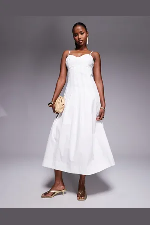 River Island Corset midi dress in