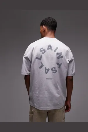 AllSaints Tierra oversized t-shirt in -Black