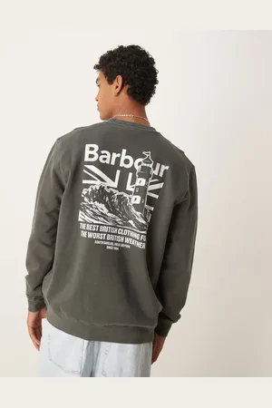 Barbour Bulford relaxed fit crew neck sweatshirt in -Grey