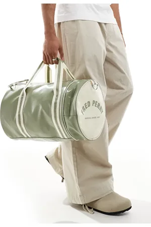 Fred Perry Classic barrel bag-Green