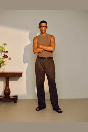 Topman Tapered pants in