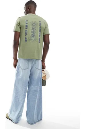 Farah Bulford chest and back print t-shirt in
