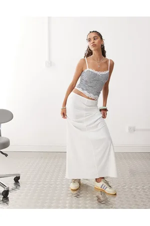 Monki Floaty maxi skirt in