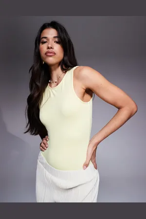 ASOS Sleeveless polyamide bodysuit in