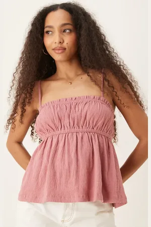 ASOS Crinkle textured cami top in