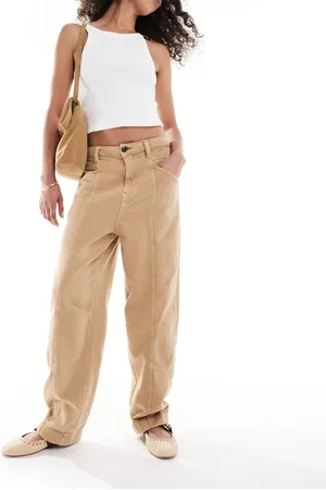 ASOS Seamed barrel pants in -Multi