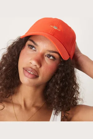 GANT Shield logo cotton twill baseball cap in red