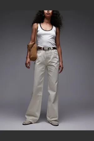 & OTHER STORIES High waist wide leg jeans in