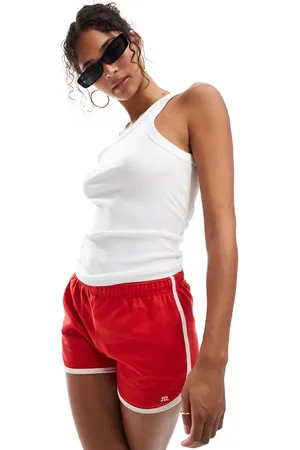 Pull&Bear Track shorts with contrast trim in