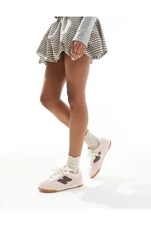New Balance RC42 sneakers in pink and brown with gumsole - exclusive to ASOS