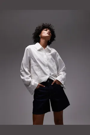 ARKET Embroidered shirt in