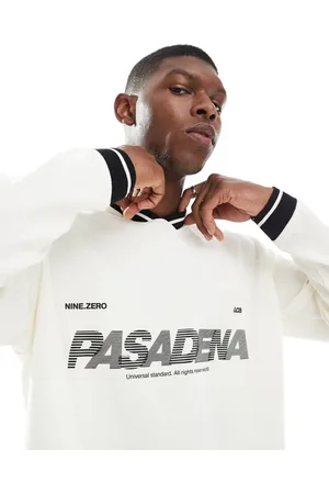 JACK & JONES Football jersey in white
