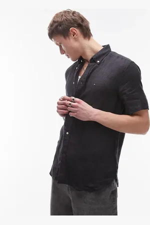 Tommy Hilfiger Linen short sleeve shirt in