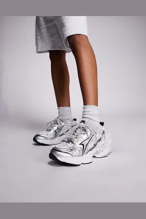 Steve Madden Simmie chunky sole sneakers with lace detail in