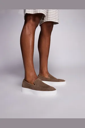 Steve Madden Leyton slip on loafers in -Neutral