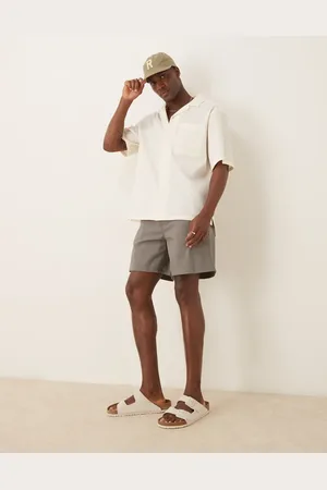 ASOS Regular length pull on bermuda shorts in