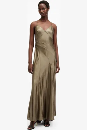 AllSaints Lili maxi dress in -Black