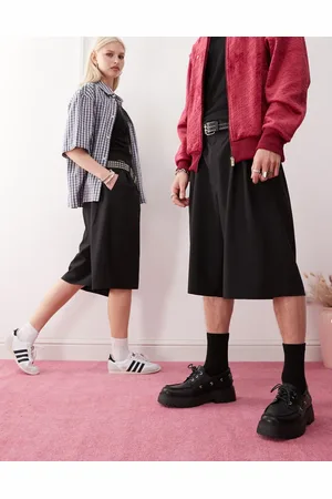 COLLUSION Unisex tailored jorts in