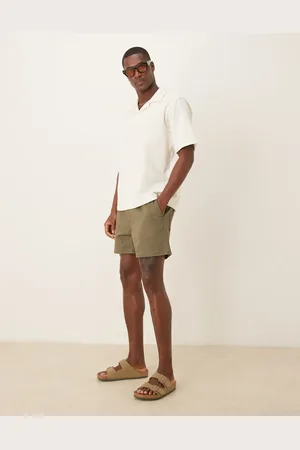 ASOS Shorter length pull on bermuda shorts in -Green