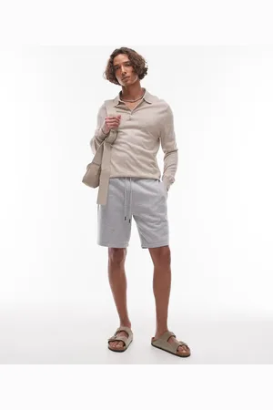 Topman Classic shorts in grey marl