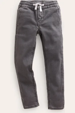 Boden Jersey Skinny Jeans-Grey Denim Boys