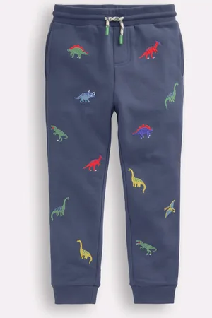 Boden Fun Joggers-Robot Blue Multi Dinosaur Boys