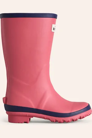 Boden Wellies-Rose Red Unisex