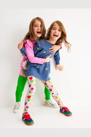 Boden Appliqué Tunic and Legging Set-Vintage Mauve Bugs Girls