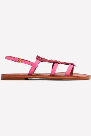 Boden Novelty Beaded Flat Sandals-Lobster Women