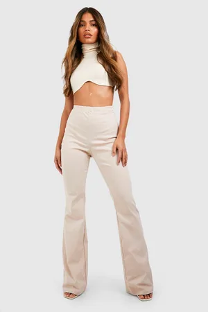 Buy Beige Women's High Waisted & Mom Jeans Online